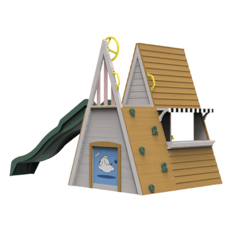 Equipo de Juegos Infantiles pa - Kids Outdoor Wooden Climbing Frame reseña y precio
