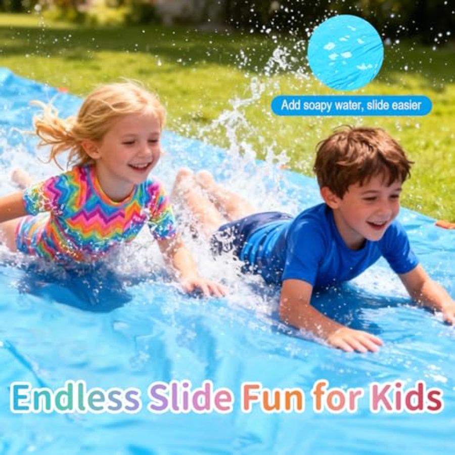 Tobogán acuático para fiestas  - Kids Outdoor Slide reseña y precio
