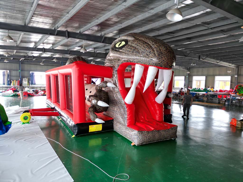 Castillo inflable comercial de - Kids Outdoor Obstacle Course reseña y precio