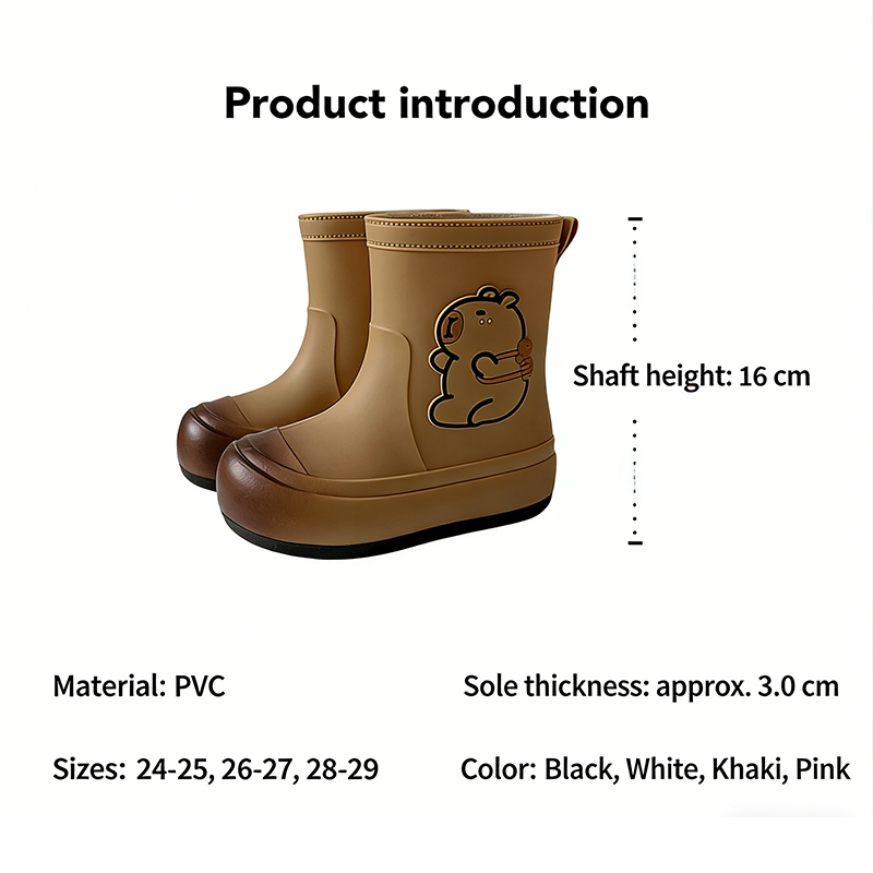 Botas de lluvia para niños, za - Kids Outdoor Net reseña y precio